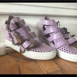 Jeffrey Campbell High Top Open Sneakers